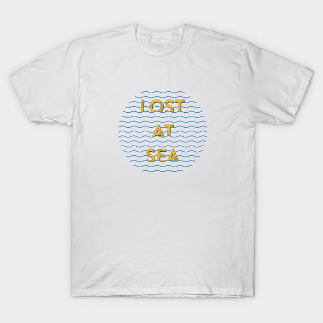 Lost at Sea T-Shirt by snakebn